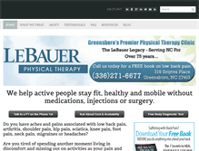 Tablet Screenshot of lebauerpt.com